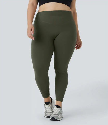 Halara UltraSculpt™ High Waisted Scrunch Butt Lifting Tummy Control Pocket Shaping Training Plus Size Leggings