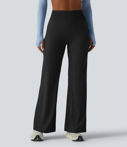 Halara UltraSculpt™ High-waisted Tummy Control Scrunch Yoga Straight-leg Pants with Pockets
