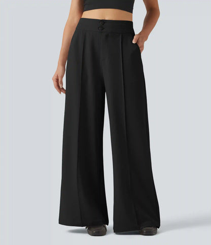 High Waisted Baggy Work Pants with Pockets