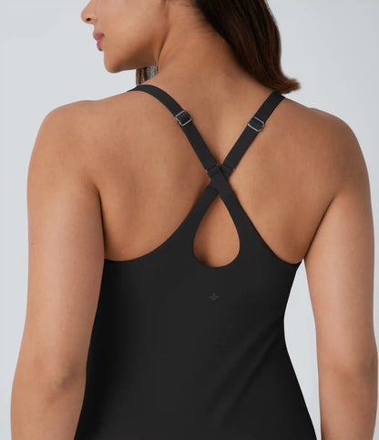 SoftlyZero™ Plush Molded Cups Low Support Dance Active Dress-Easy Peezy Edition DD-F Cups
