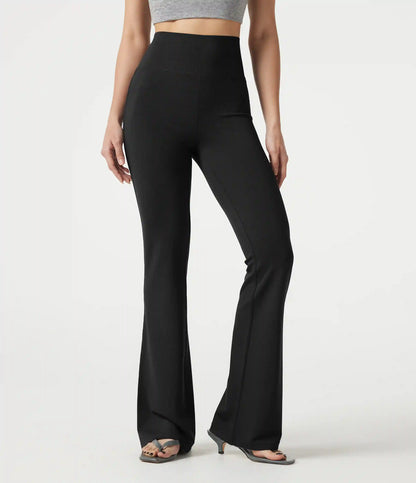 High Waisted Bootcut Casual Pants with Pockets