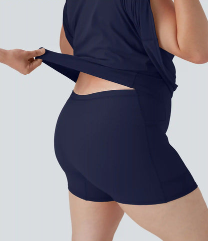 SoftlyZero™ Plush Active Plus Size Dress-Longer Length-Easy Peezy Edition