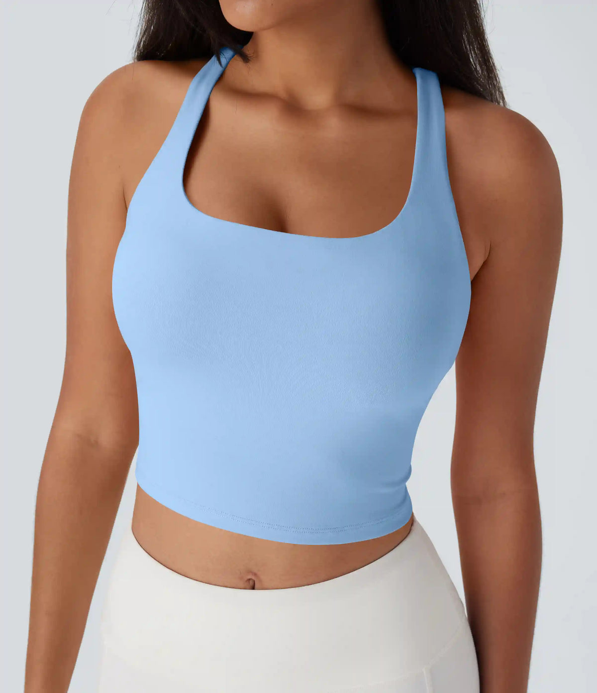 Cropped Yoga Tank Top DD-F Cups