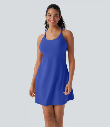 SoftlyZero™ Plush Active Dress-Longer Length-Easy Peezy Edition DD-F Cups