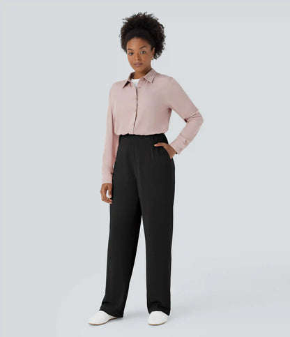 Halara Flex™ High Waisted Pocket Waffle Work Pants