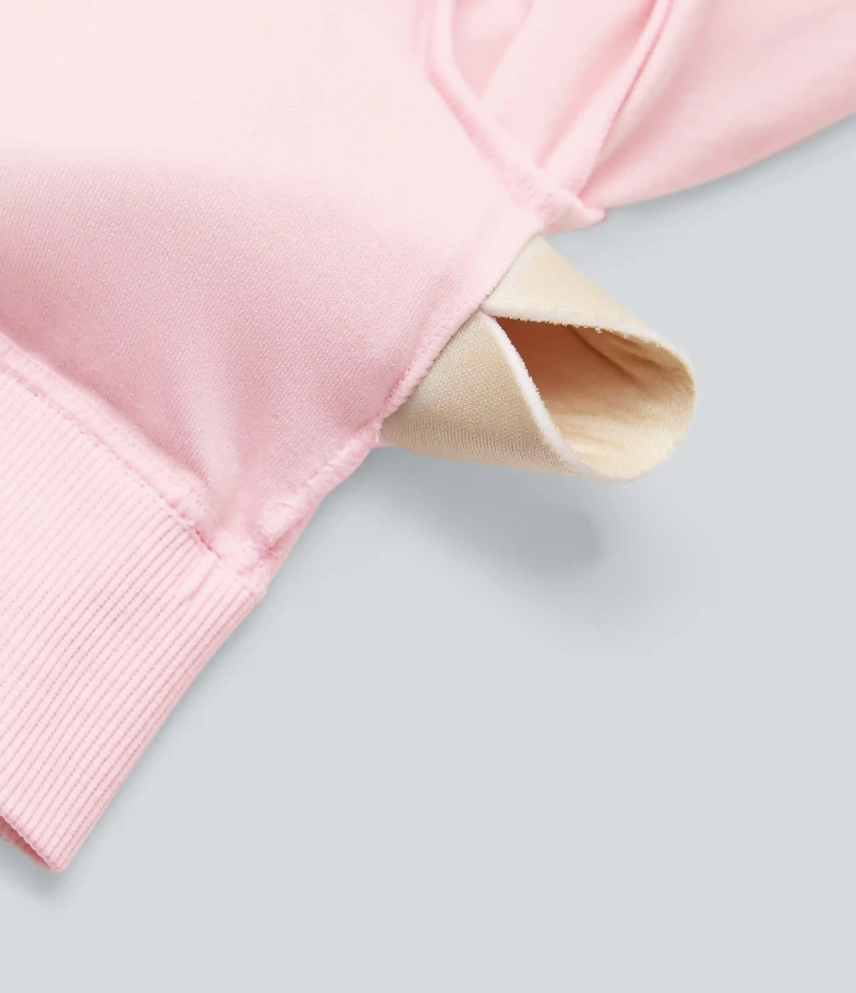 Seamless Flow Off-shoulder Long Sleeve Thumb Holes Cropped Yoga Sports Top