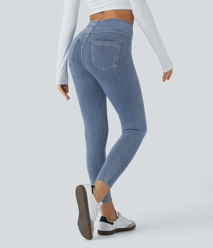 Halara Flex™ High Waisted Pocket Denim Casual Leggings