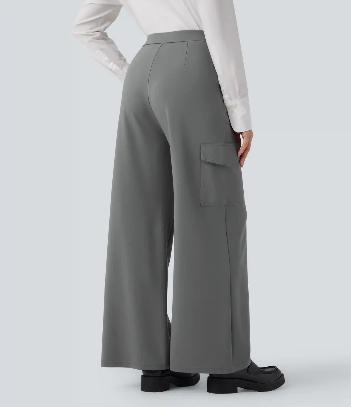 Halara Flex™ High Waisted Straight Leg Cargo Work Pants with Pockets