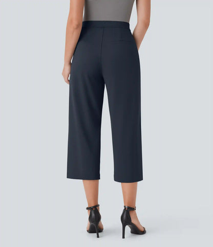 Halara Flex™ DayStretch High Waisted Side Pocket Straight Leg Capri Work Pants