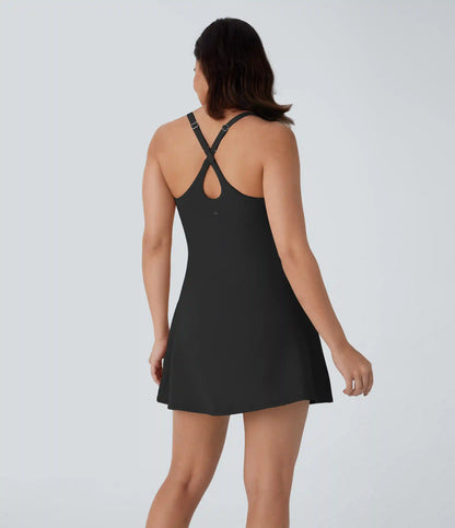 SoftlyZero™ Plush Molded Cups Low Support Dance Active Dress-Easy Peezy Edition DD-F Cups