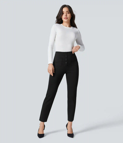 Halara Flex™ High Waisted Pockets Ankle Length Work Pants