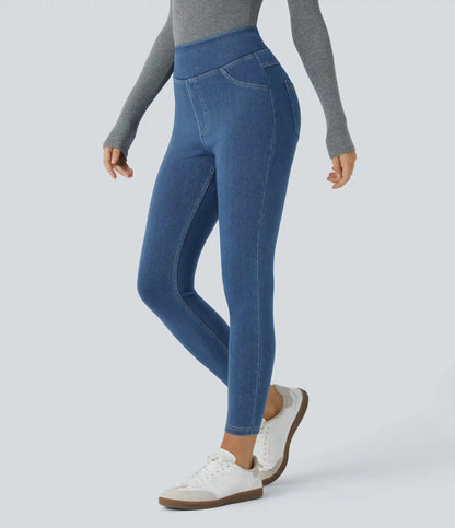 Halara Flex™ High Waisted Pocket Denim Casual Leggings
