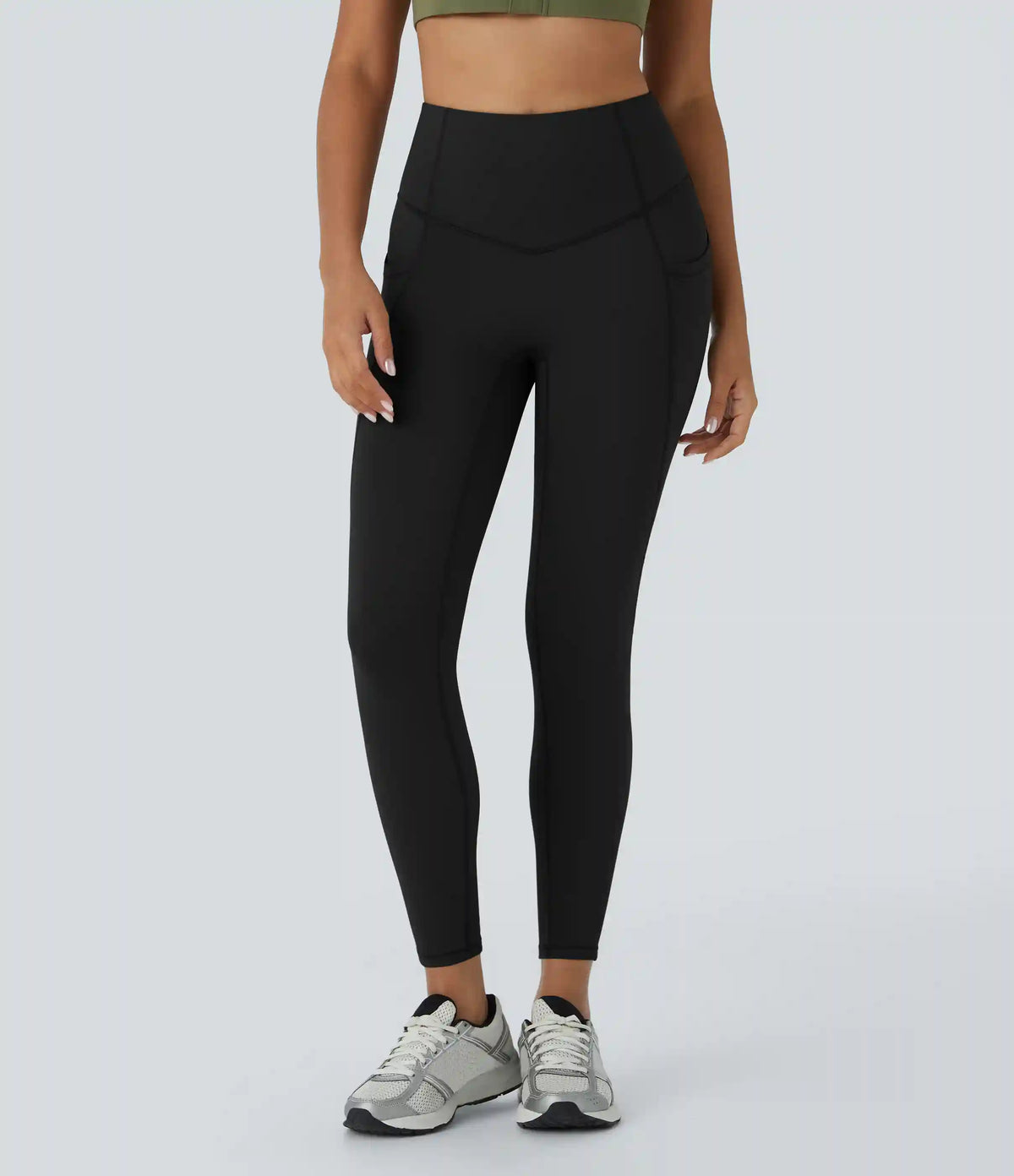 SoftlyZero™ Plush Thermal High Waisted Pocket 7/8 Yoga Leggings