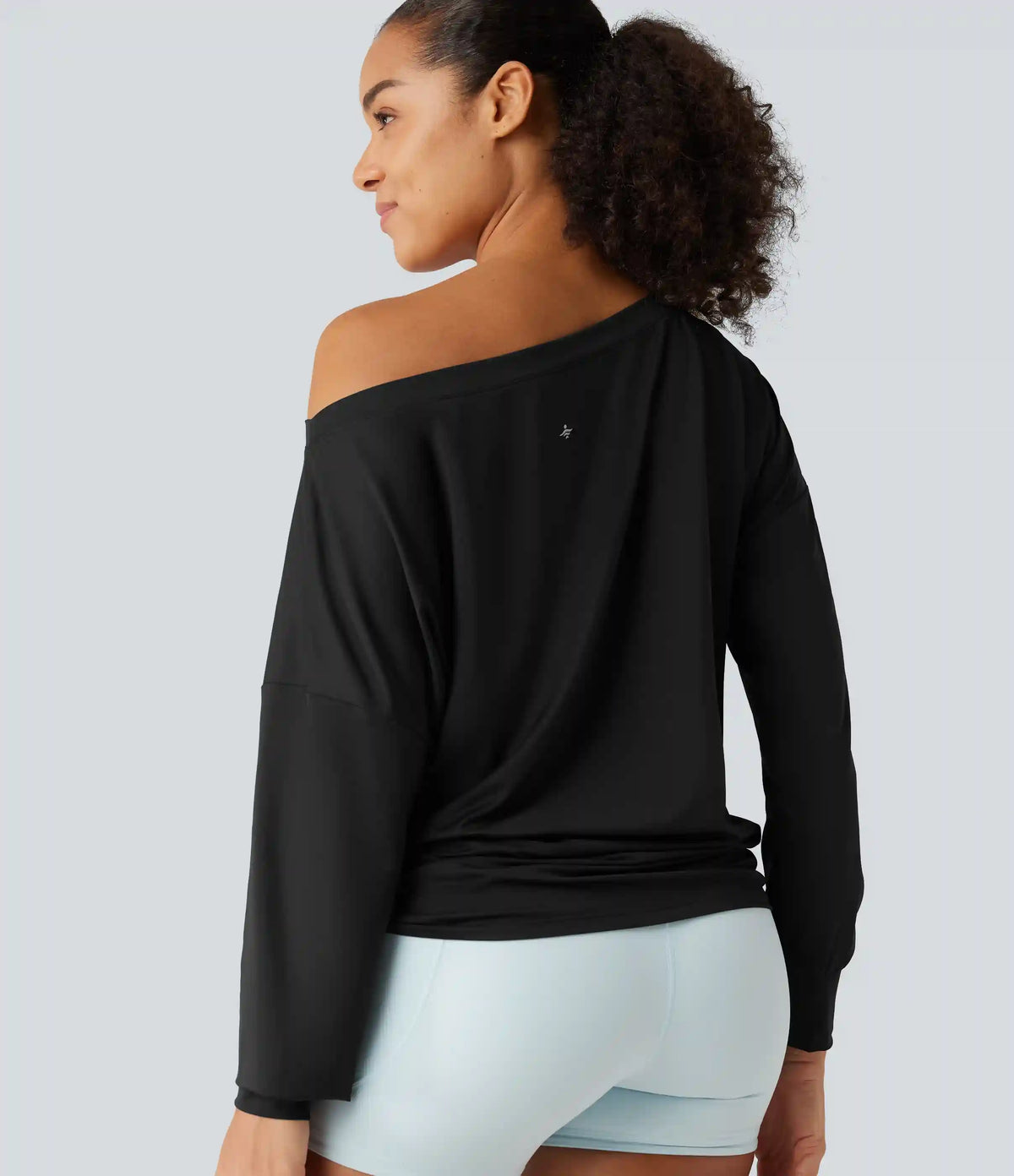 Long Sleeve Ruched Yoga Sports Top
