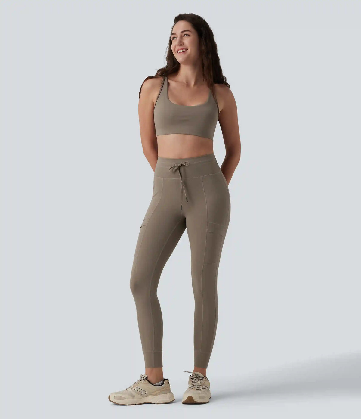 Halara UltraSculpt™ High Waisted Drawstring 7/8 Camping Cargo Leggings with Pockets