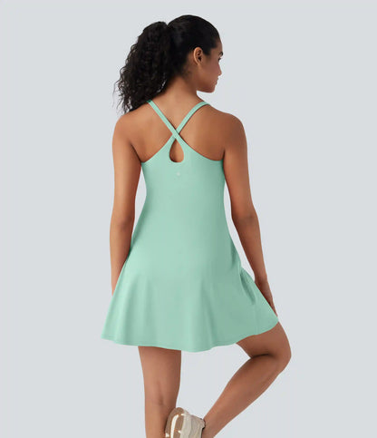 SoftlyZero™ Plush Active Dress-Longer Length-Easy Peezy Edition DD-F Cups