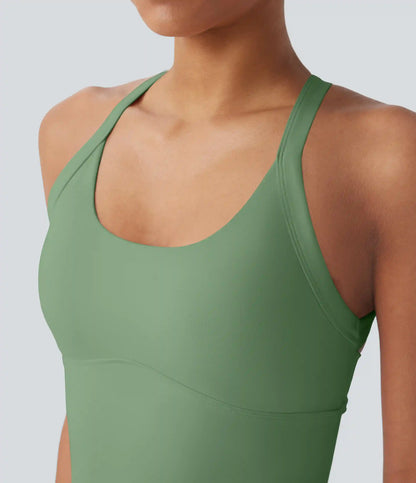 SoftlyZero™ Plush Cut Out Yoga Tank Top A-D Cups