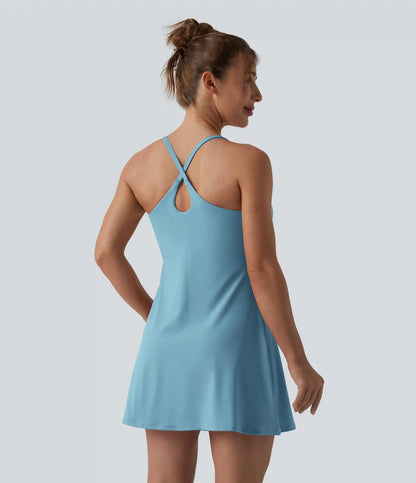 Softlyzero™ Plush Backless Active Dress-Easy Peezy Edition DD-F