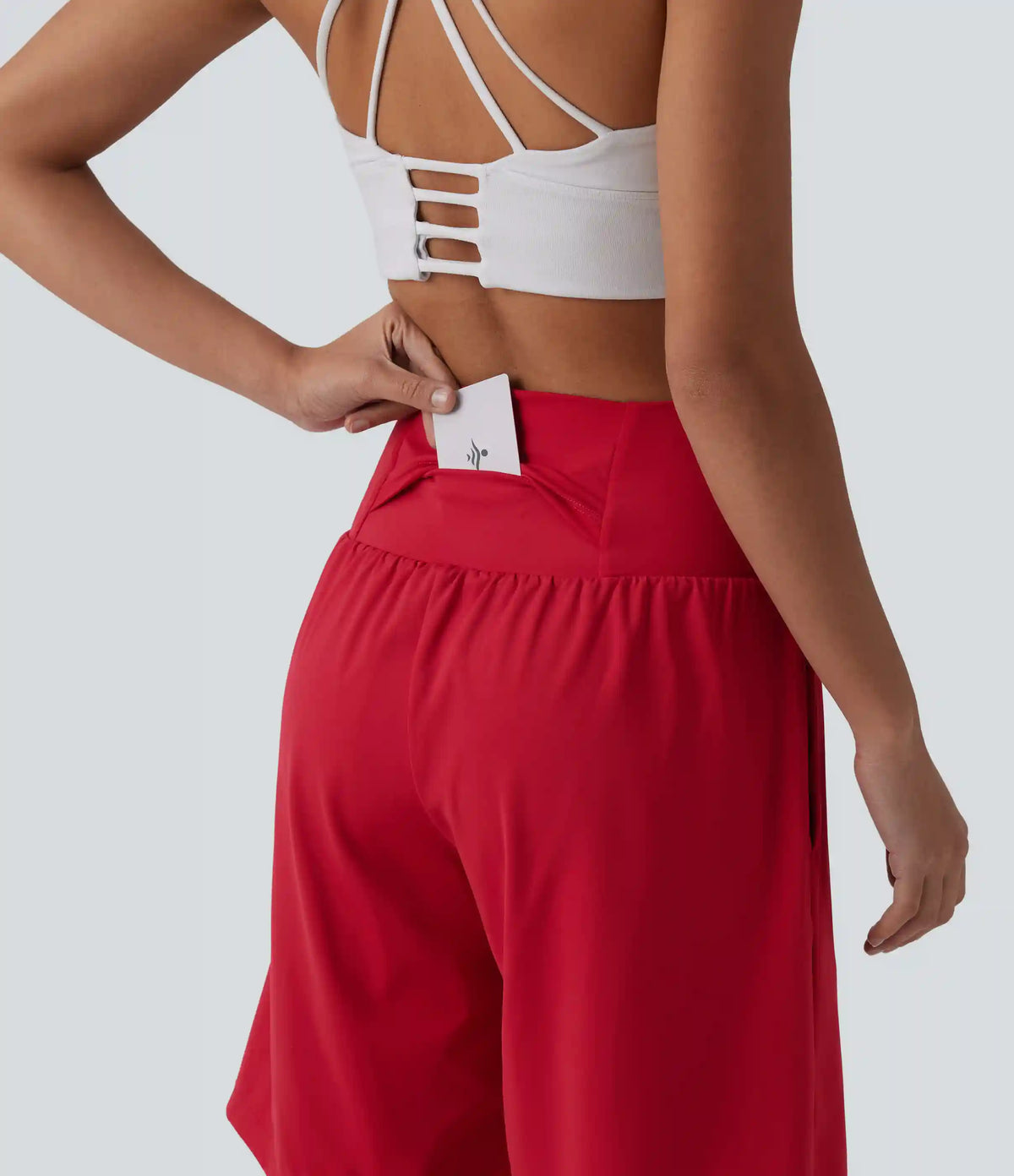 SoftlyZero™ Airy Super High Waisted 2-in-1 InstantCool Yoga Shorts 9" with Pockets