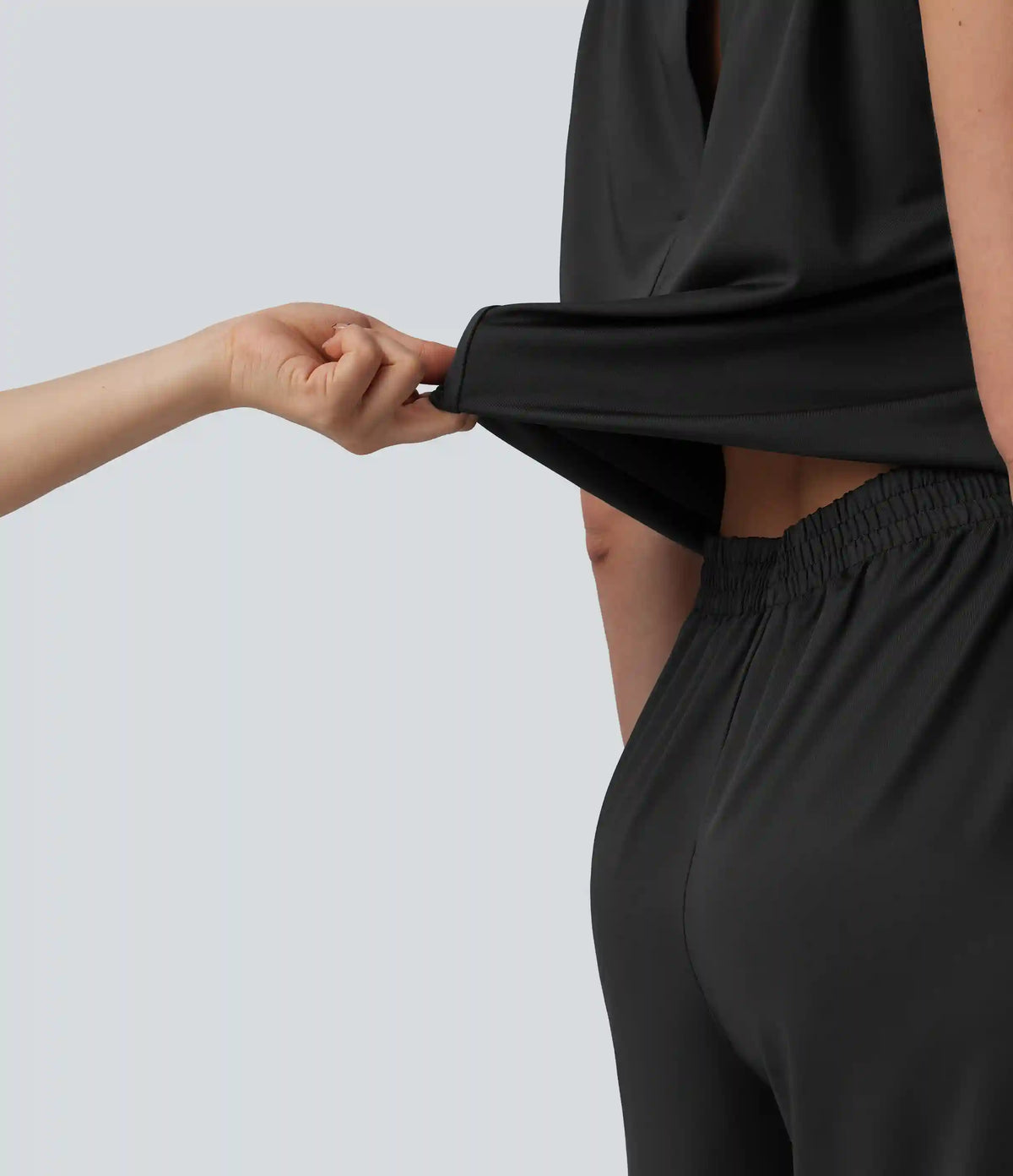 Stand Collar Sleeveless Straight Leg Bridesmaid And Wedding Guest Jumpsuit with Pockets-Easy Peezy