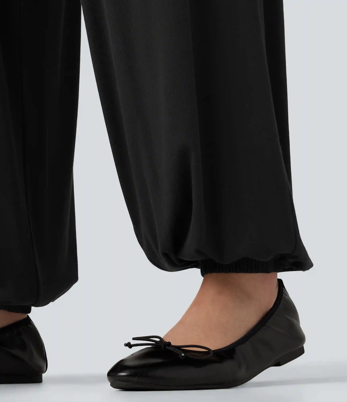 Mid Rise Casual Joggers with Pockets