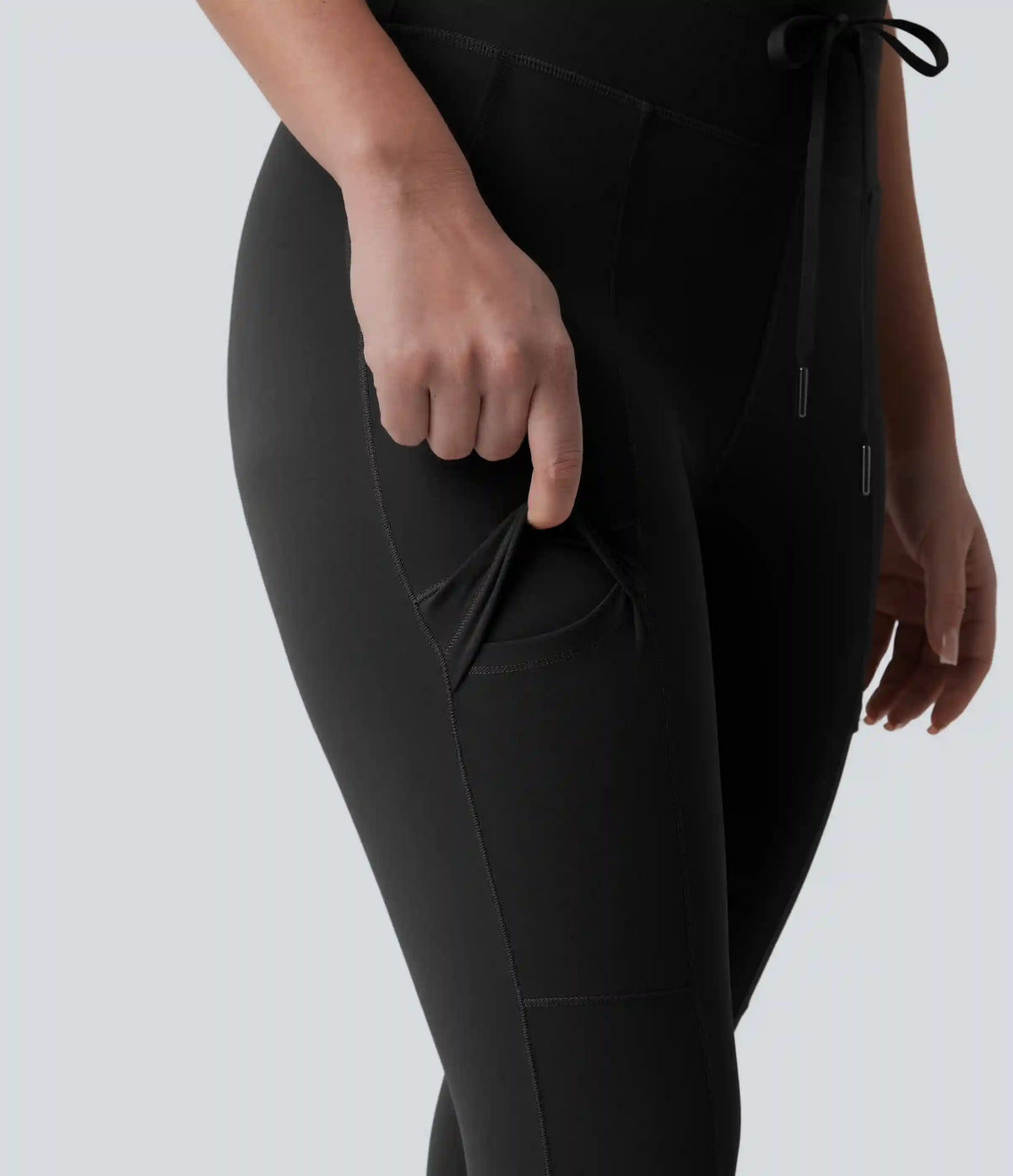 Halara UltraSculpt™ High Waisted Drawstring 7/8 Camping Cargo Leggings with Pockets