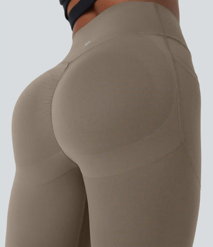 Halara UltraSculpt™ High Waisted Scrunch Butt Lifting Tummy Control Shaping Training Leggings with Pockets