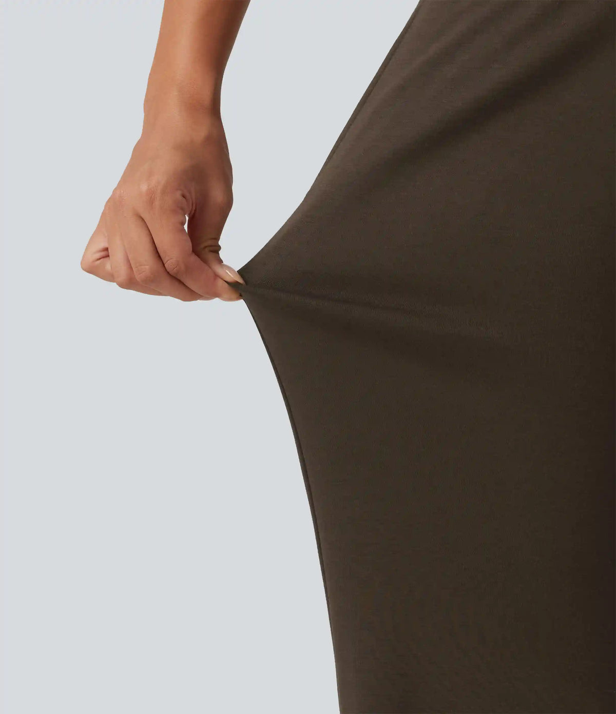Mid Rise Drawstring Bootcut Casual Sweatpants with Pockets