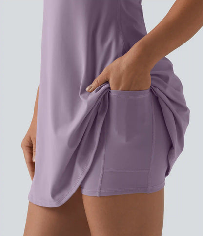 Softlyzero™ Plush Backless Active Dress-Easy Peezy Edition DD-F
