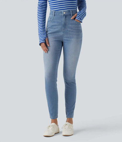 Halara Flex™ High Waisted Casual Skinny Jeans with Pockets
