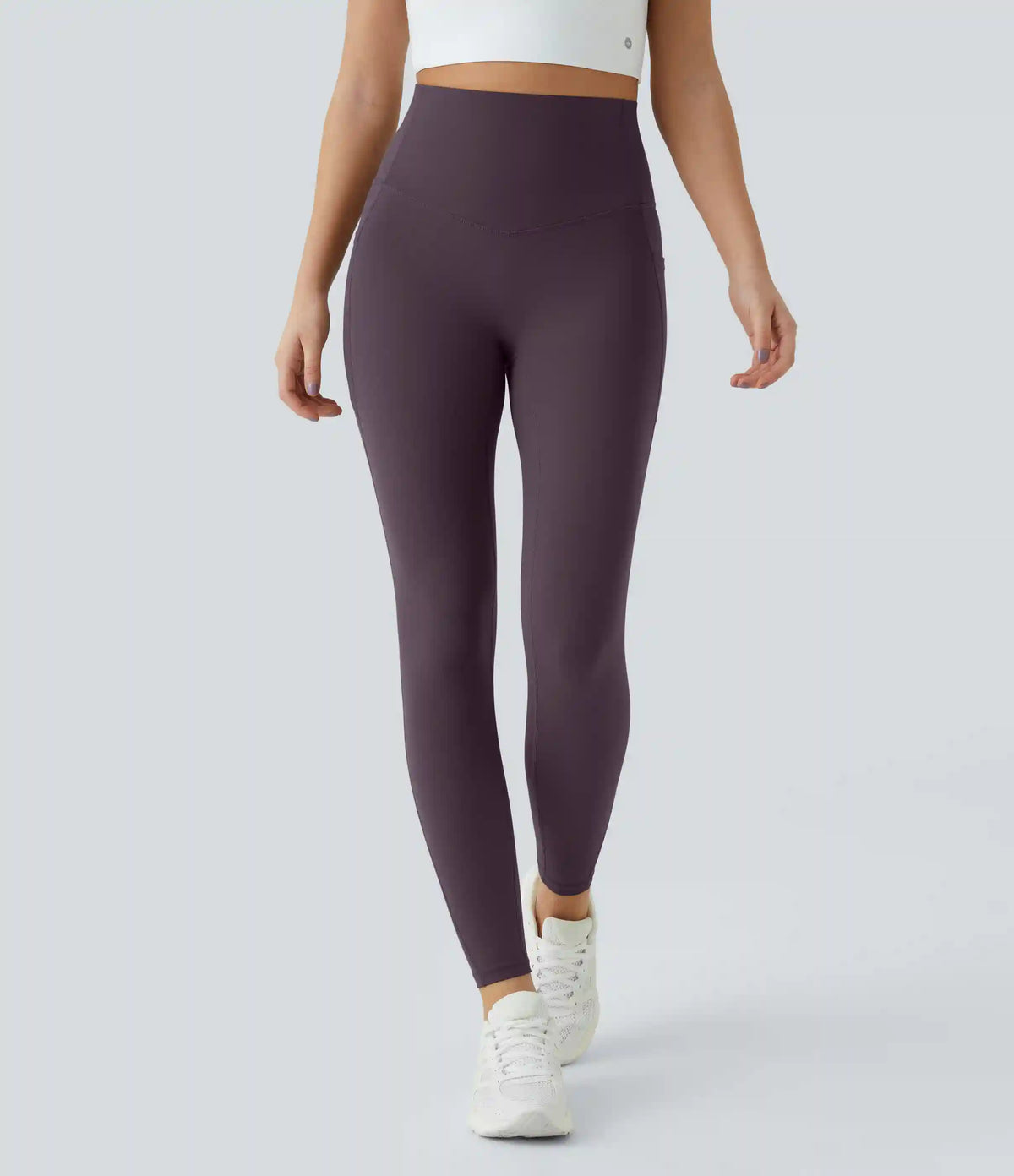 Halara UltraSculpt™ High Waisted Tummy Control Pocket Shaping Training Capri Leggings