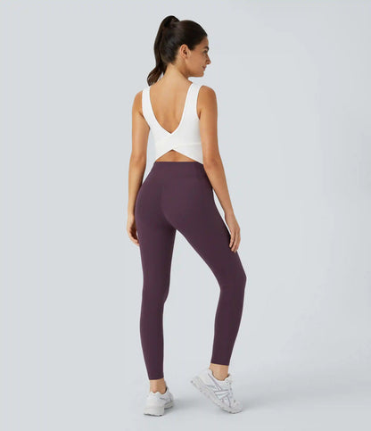 U Neck Crossover Barre Ballet Dance Tank Top A-D Cups