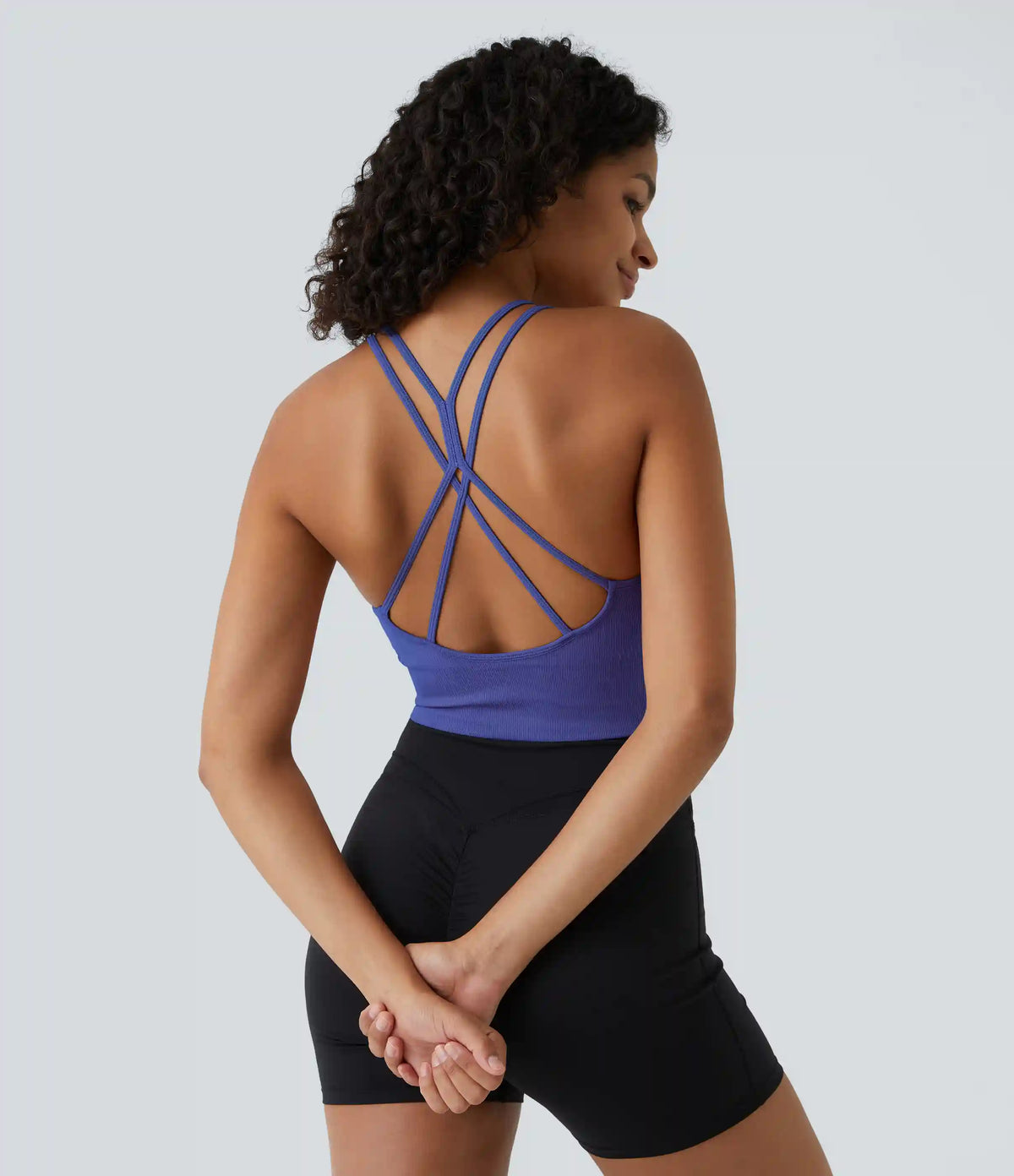 OneForm Seamless Flow Low Support Ruched Double Straps Sports Bra A-D Cups