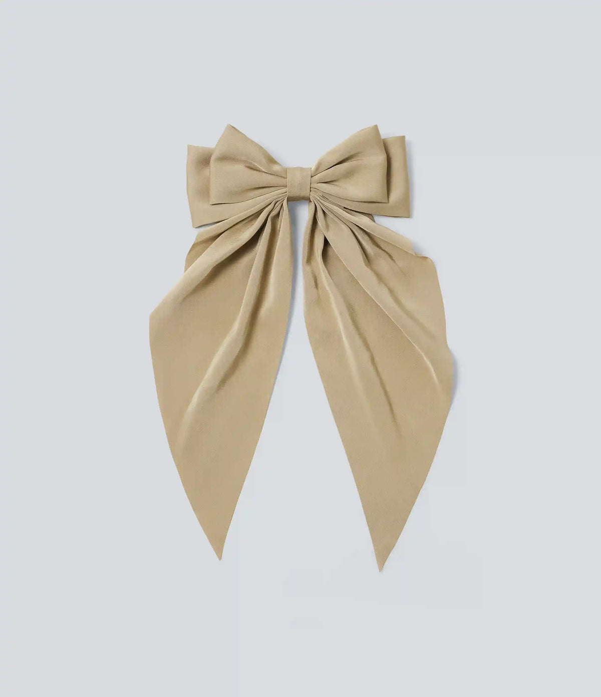 Satin Bow Hair Clip