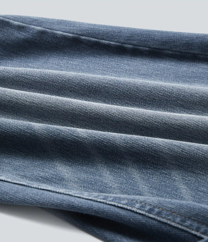 Halara Flex™ High Waisted Straight Leg Casual Jeans with Pockets