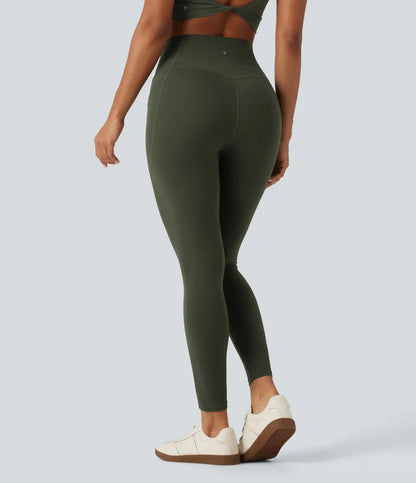 Halara UltraSculpt™ Curvy High Waisted Tummy Control Shaping Yoga Leggings with Pockets