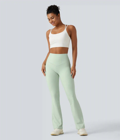 Halara UltraSculpt™ High Waisted Tummy Control Shaping Yoga Bootcut Leggings with Pockets