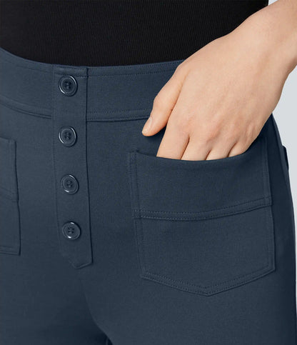 Halara Flex™ High Waisted Pockets Ankle Length Work Pants
