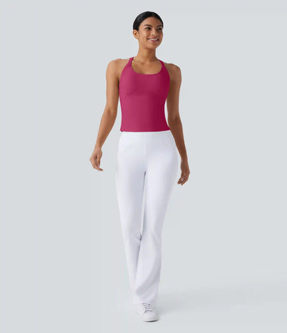SoftlyZero™ Plush Cut Out Yoga Tank Top A-D Cups