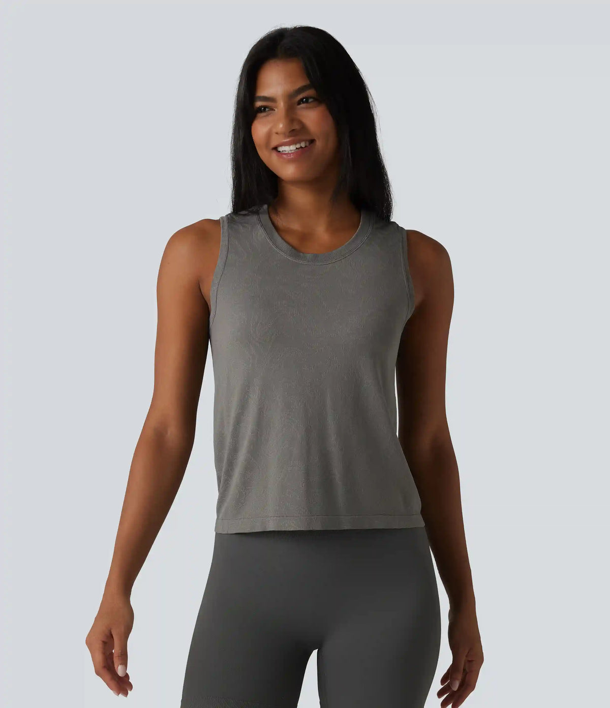 OneForm Seamless Flow Round Neck Running Tank Top