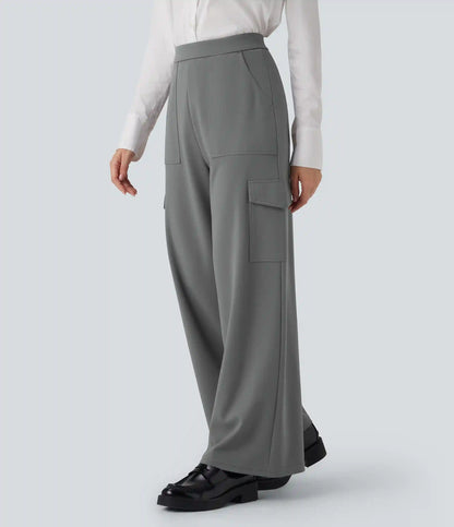 Halara Flex™ High Waisted Straight Leg Cargo Work Pants with Pockets