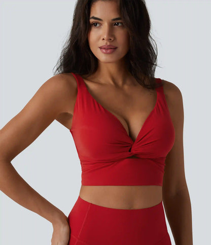 Halara UltraSculpt™ Low Support Push-Up Yoga Sports Bra DD-F Cups