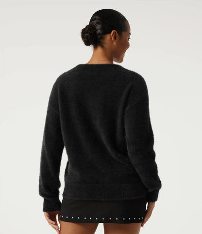 Round Neck Long Sleeve Casual Sweater