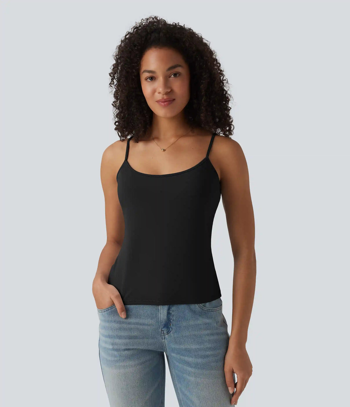 U Neck Casual Tank Top