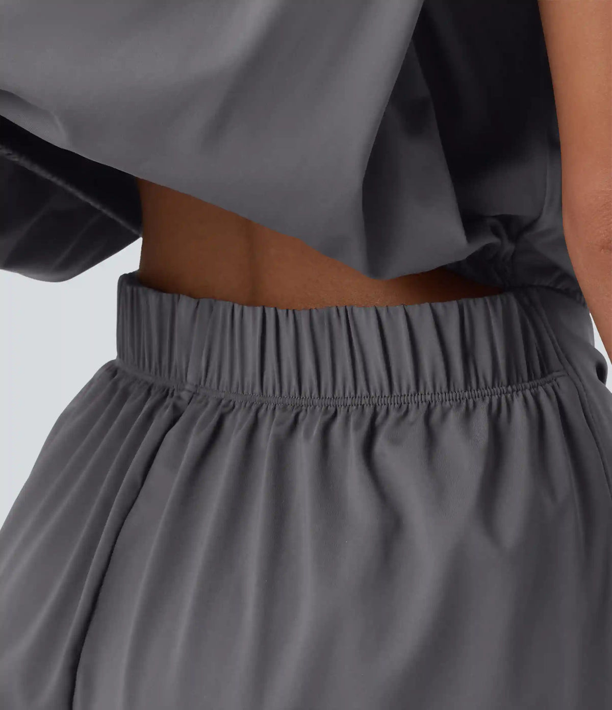 Round Neck Sleeveless Tie-front Cool Touch Casual Romper with Pockets-Easy Peezy-UPF50+