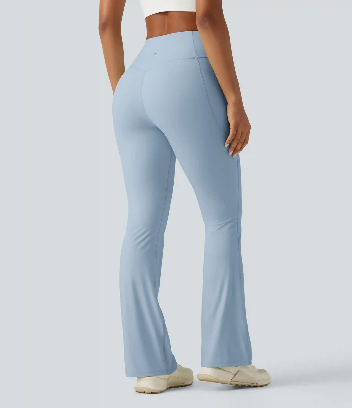 Halara UltraSculpt™ High Waisted Tummy Control Shaping Yoga Bootcut Leggings with Pockets