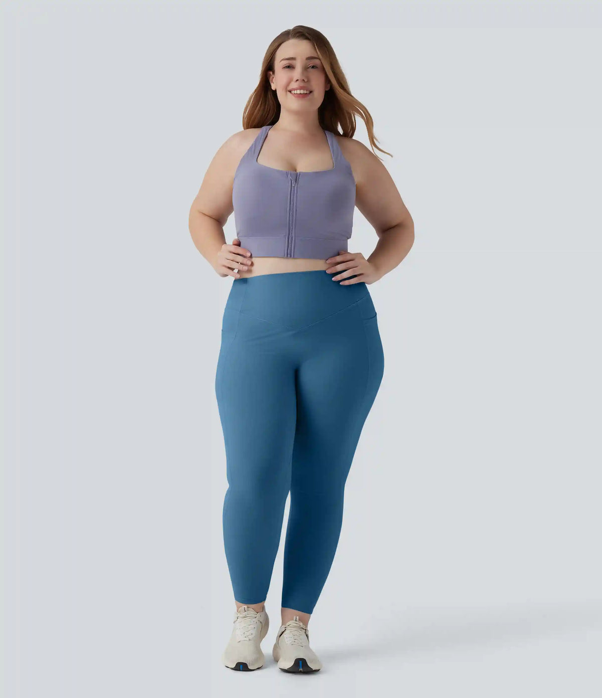 Halara UltraSculpt™ High Waisted Scrunch Butt Lifting Tummy Control Pocket Shaping Training Plus Size Leggings