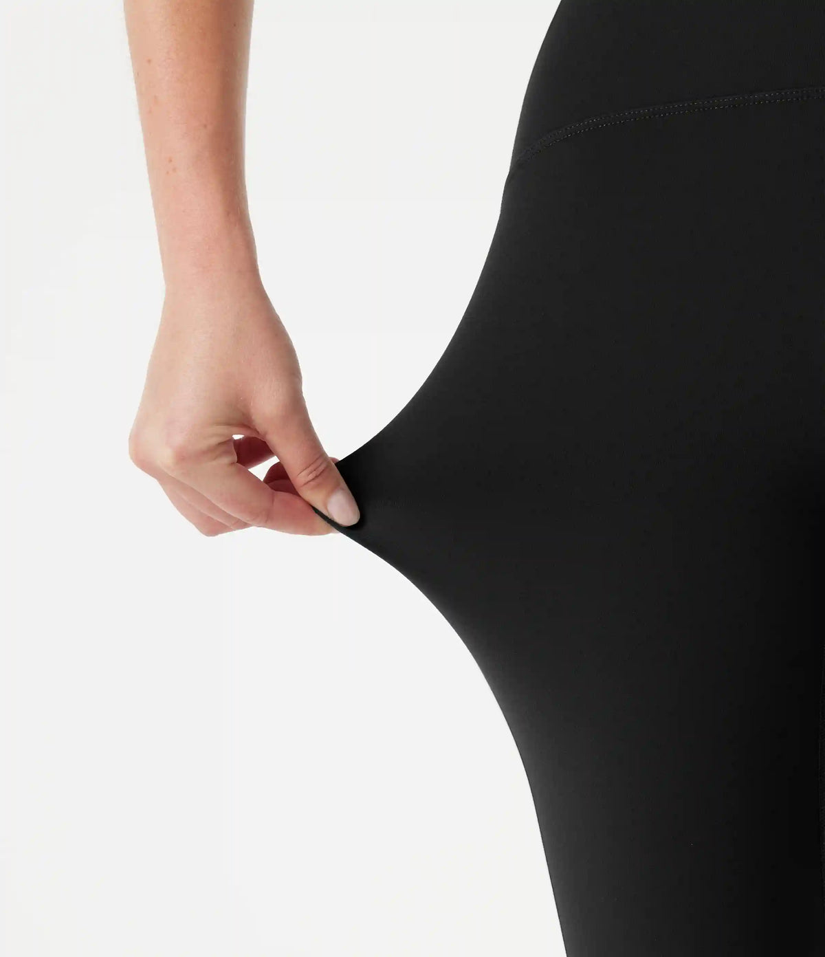 Halara UltraSculpt™ High Waisted Tummy Control Side Stripe Pedal Pusher Yoga Leggings