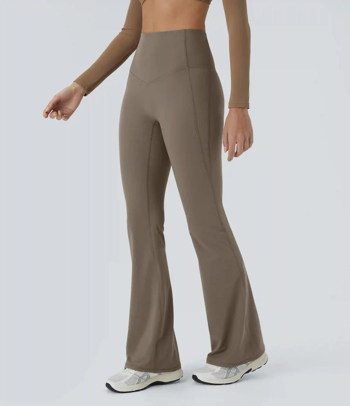 Halara UltraSculpt™ High Waisted Tummy Control Shaping Yoga Flare Leggings