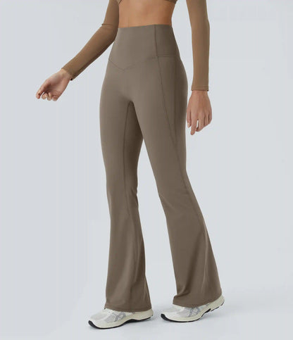 Halara UltraSculpt™ High Waisted Tummy Control Shaping Yoga Flare Leggings